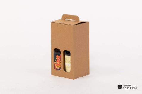 4x 330ml Bottle cubed Carry Box Side Product