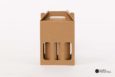 6x 500ml Bottle Carry Box Front
