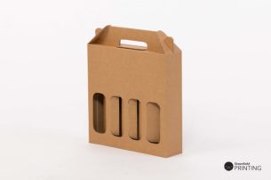 4x 330ml Bottle Carry Box Angled