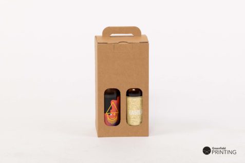 4x 330ml Bottle cubed Carry Box Front Product
