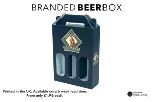 3x 330ml Your Branded Bottle Carry Box