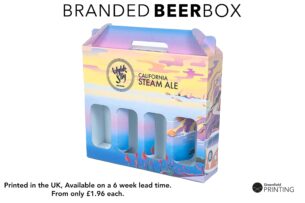 4x 500ml Your Branded Bottle Carry Box